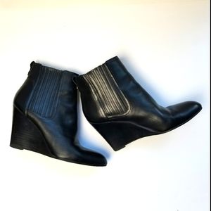 SAM EDELMAN GILLIAN WEDGE BOOTIE, Sz 8